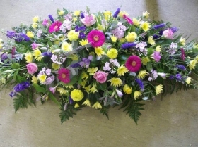 65 Multi Colour Summer Coffin Spray