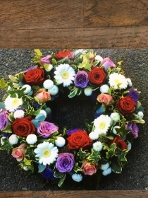 97 extra large country garden wreath