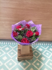 Red rose gift box