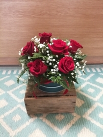 Rose hatbox